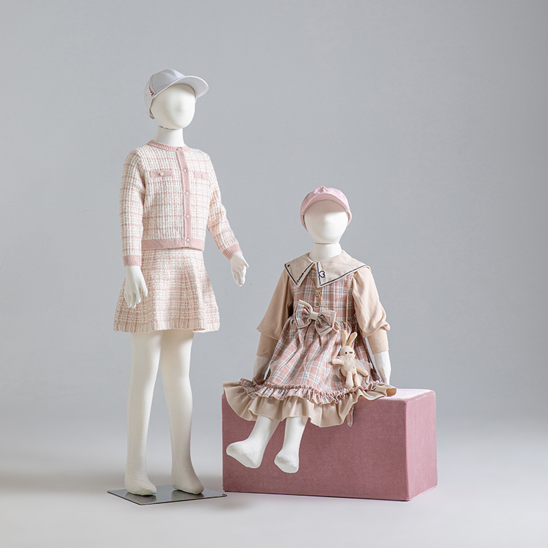 Baby Clothing Display Stand - Unisex Ngồi Trẻ Em Hình Nộm