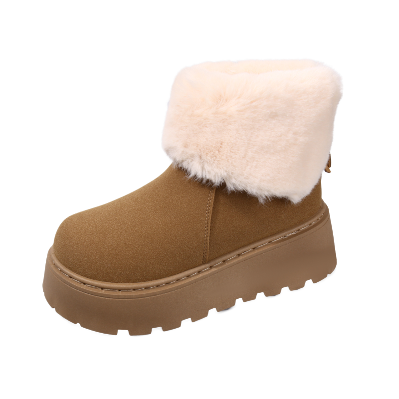 Soft Sole Booties - 2026 Winter Women Fleece-Lined Non-Slip Snow
