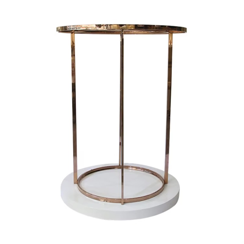 Baby Clothing Display Stand - Floor Standing Advertising Display Shelf Round