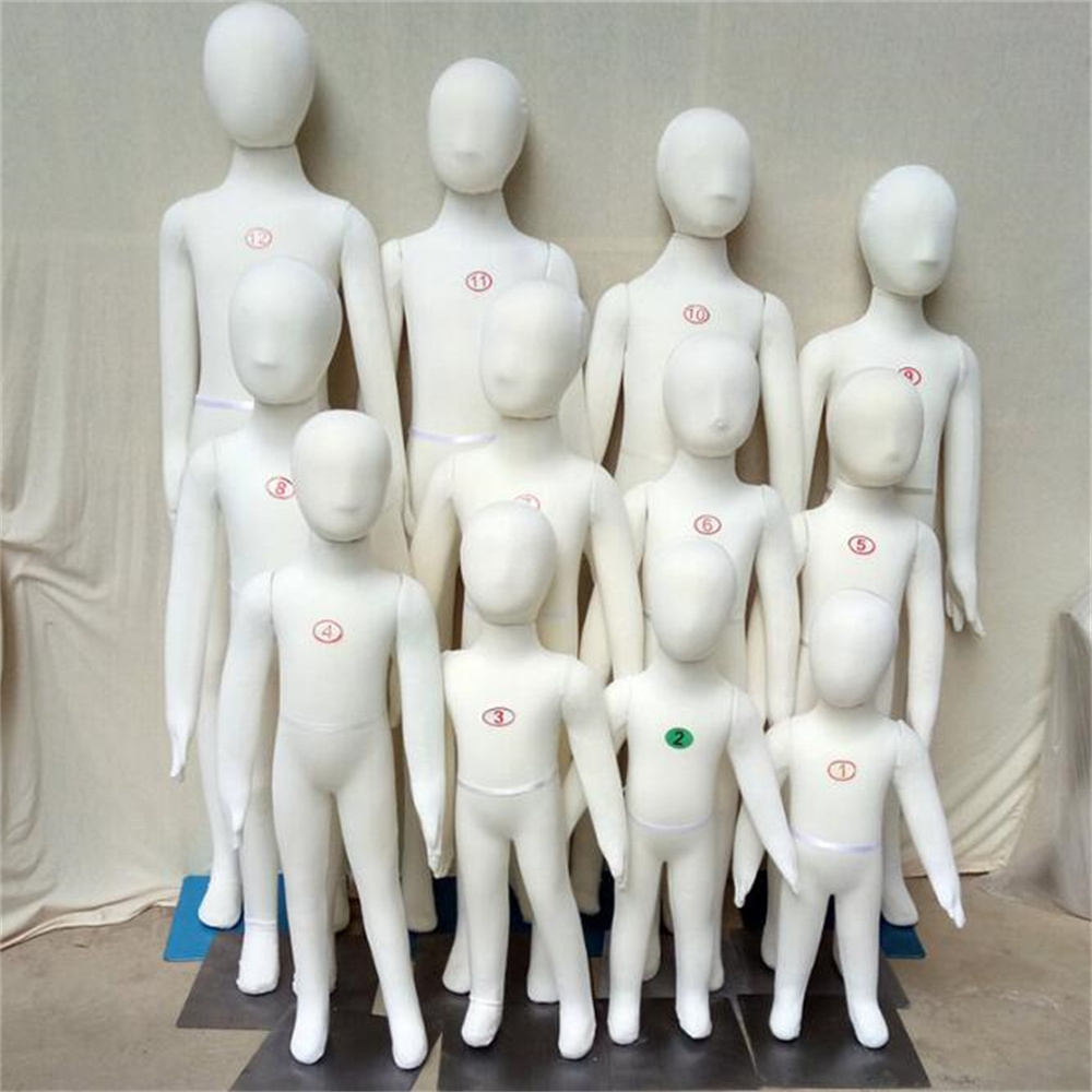 Baby Clothing Display Stand - 1-4years Bé Full Tay Con Nộm