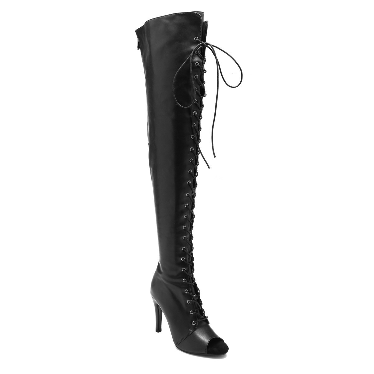 Black High Women Heels Soft Pe - đánh giá và giá Soft Sole Booties