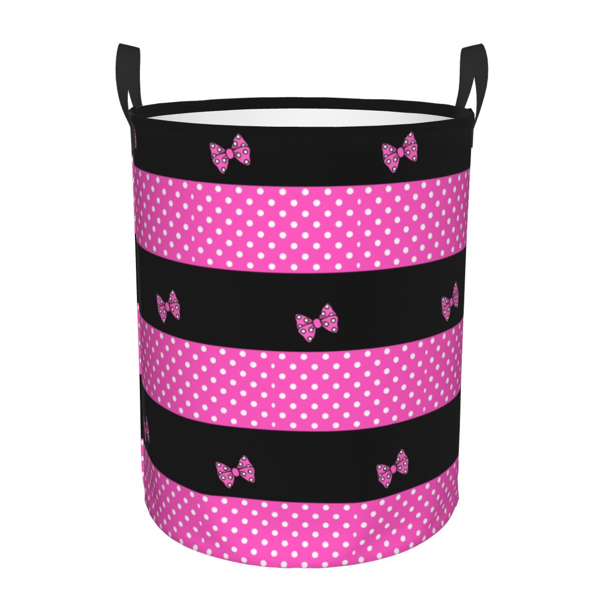 Custom Pink Minnie Polkadots L - đánh giá và giá Baby Clothing Hamper