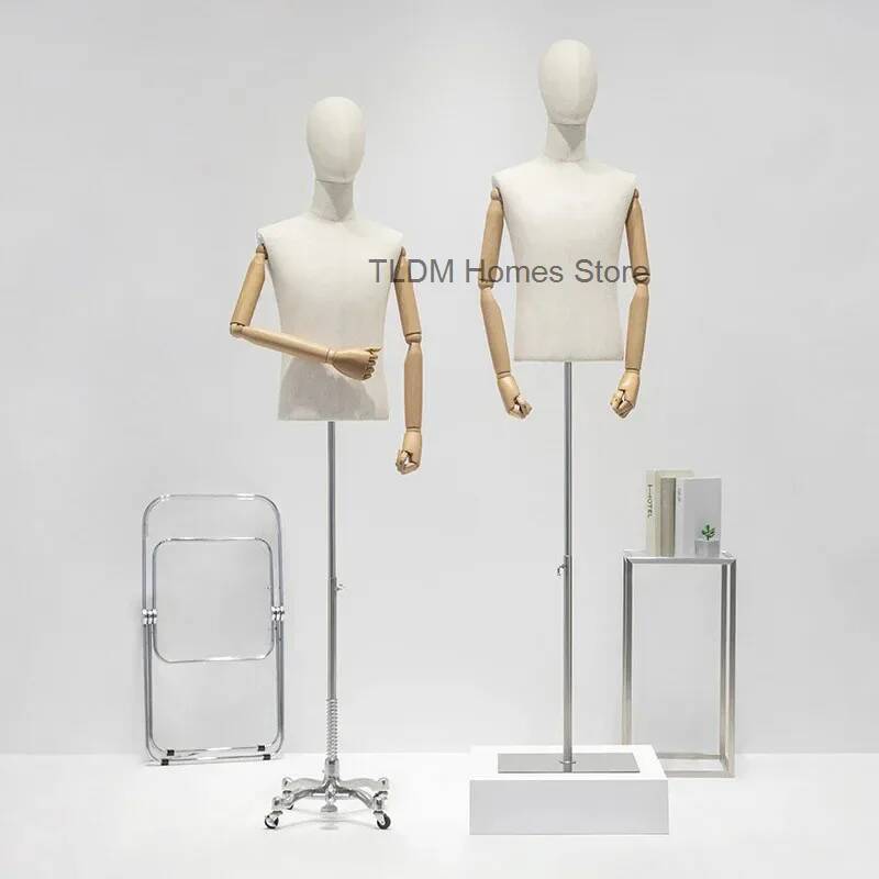 Korean Version Male Half-lengt - đánh giá và giá Baby Clothing Display Stand