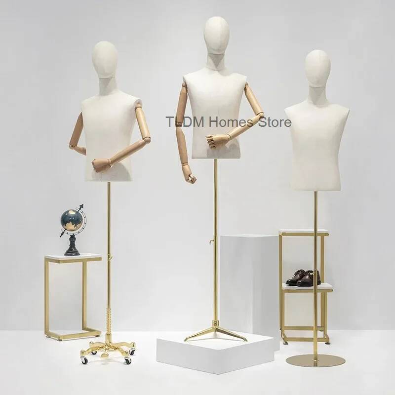 Korean Version Male Half-lengt - đánh giá và giá Baby Clothing Display Stand