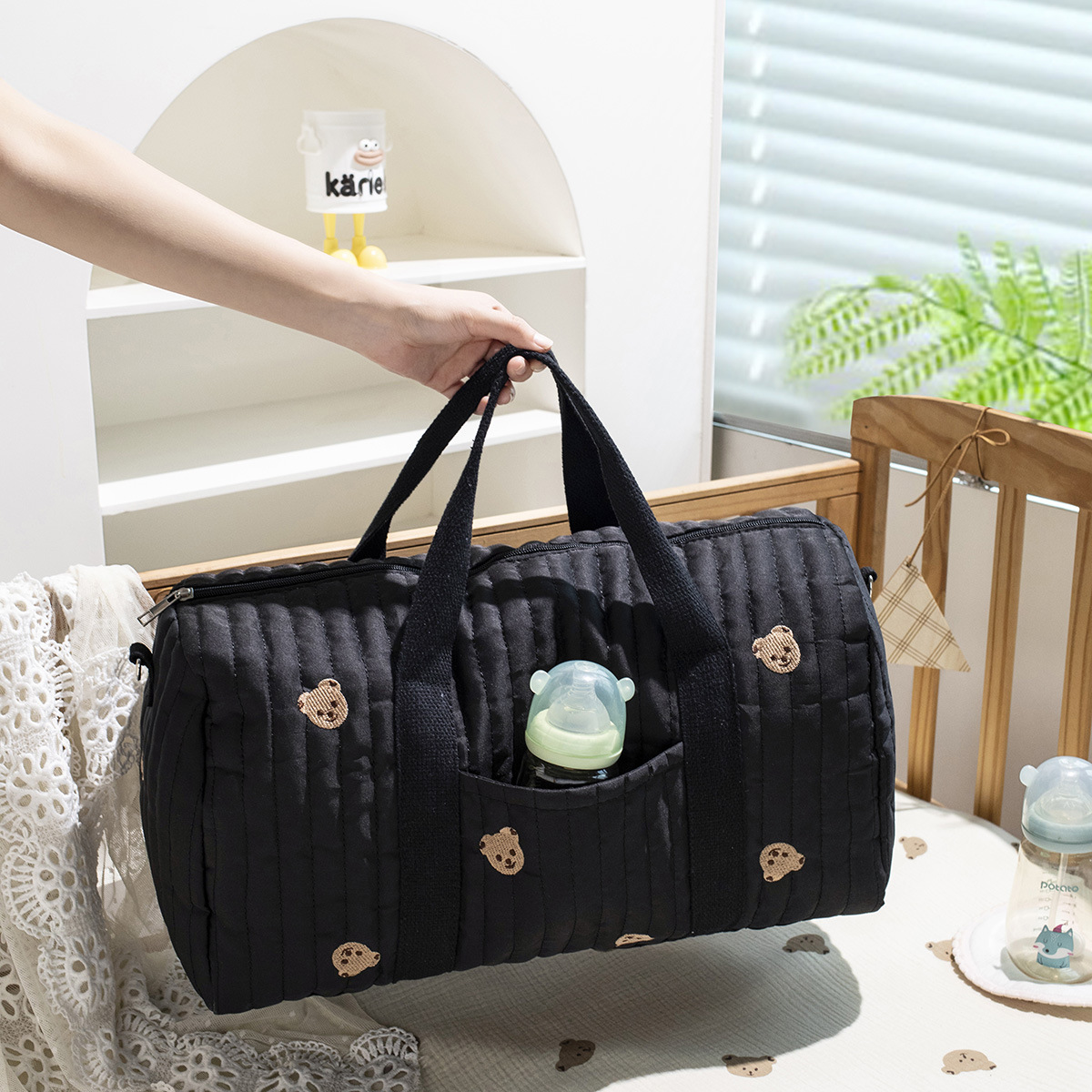 Large Mommy Bag Maternity Baby - đánh giá và giá Baby Clothing Hamper