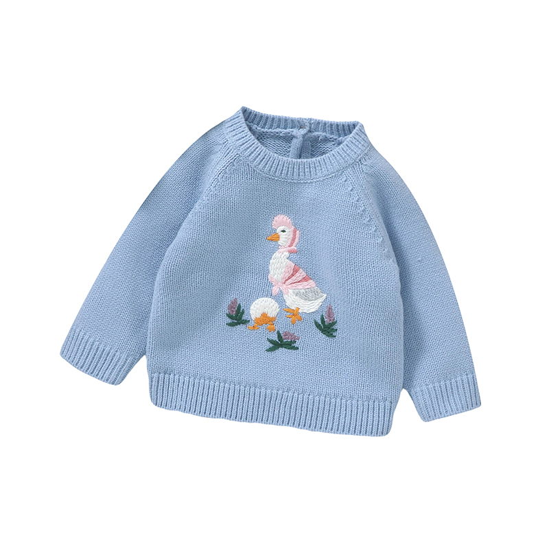 Autumn Baby Sweater Cute Embro - đánh giá và giá Baby Clothing Jumpers