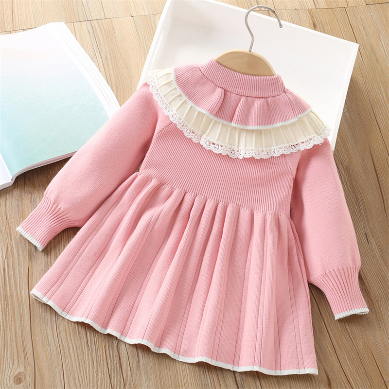 Baby Girls' Knitted Dress Chil - đánh giá và giá Baby Clothing Jumpers