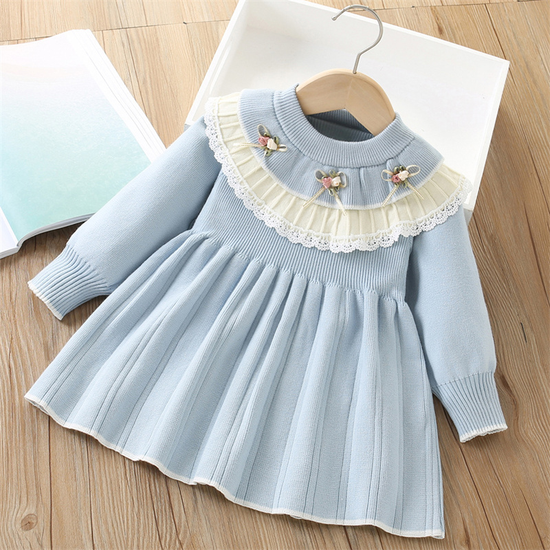 Baby Girls' Knitted Dress Chil - đánh giá và giá Baby Clothing Jumpers