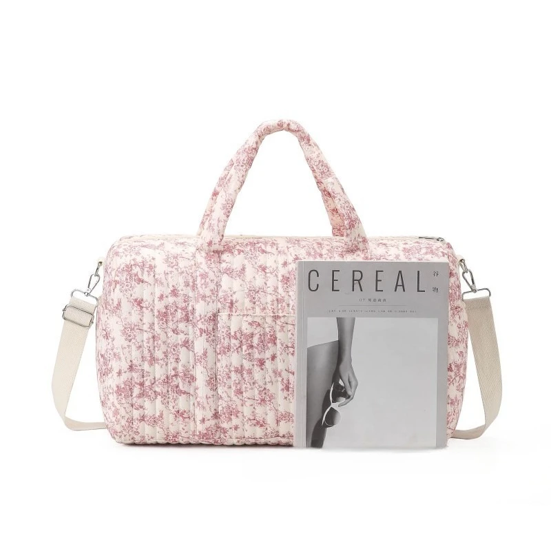 Embroidery Floral Mommy Bag La - đánh giá và giá Baby Clothing Hamper