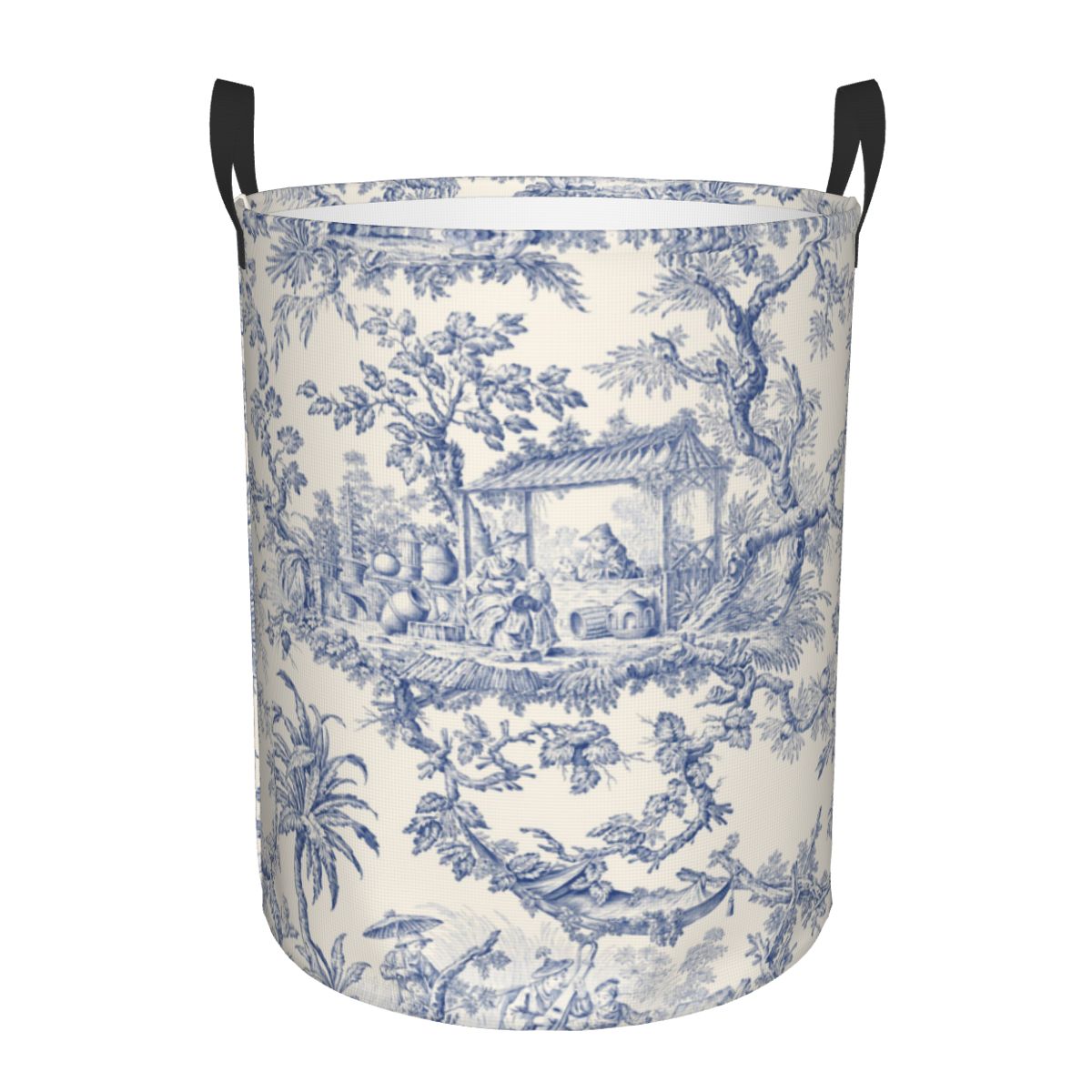 Custom Toile De Jouy Patterns  - đánh giá và giá Baby Clothing Hamper