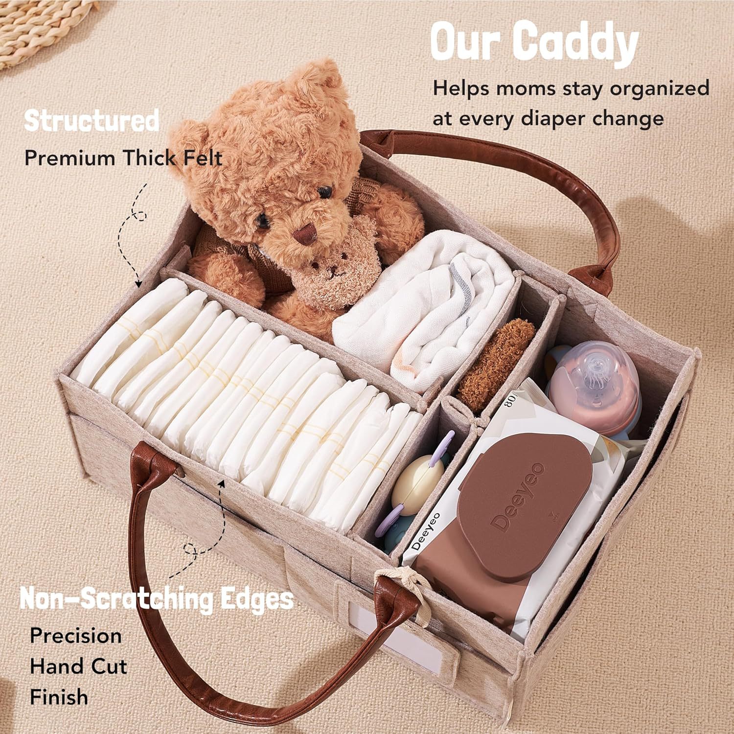 Baby Felt Storage Nursery Orga - đánh giá và giá Baby Clothing Hamper