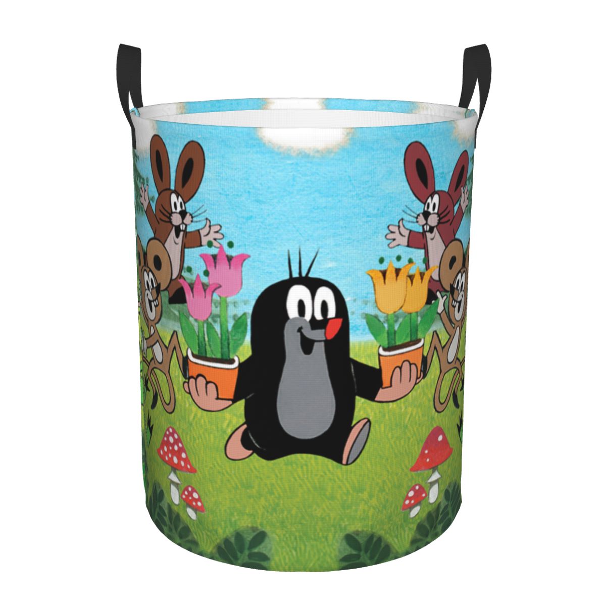 Happy Mole Laundry Basket Coll - đánh giá và giá Baby Clothing Hamper