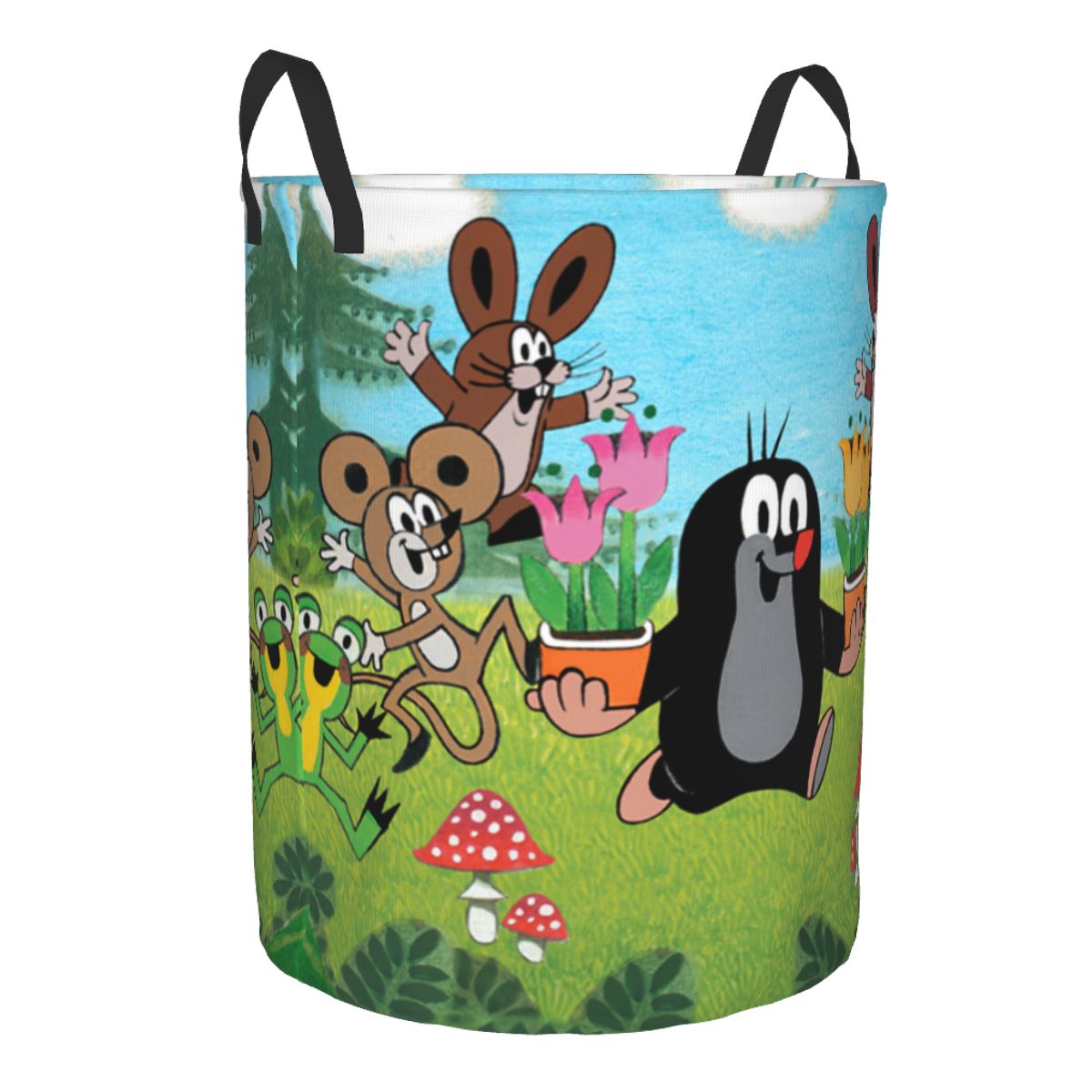 Happy Mole Laundry Basket Coll - đánh giá và giá Baby Clothing Hamper
