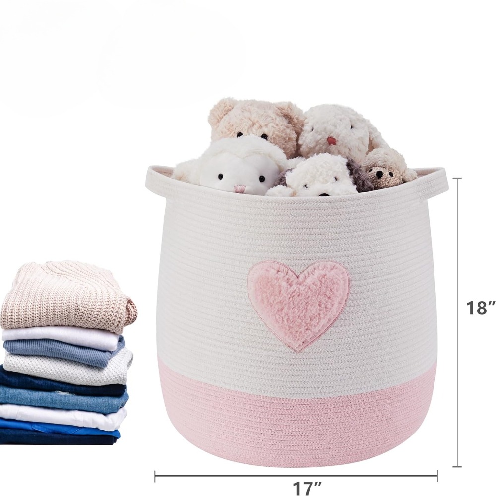 Pink Laundry Basket Hamper for - đánh giá và giá Baby Clothing Hamper