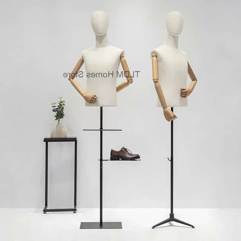 Mannequin Male Half-length Man - đánh giá và giá Baby Clothing Display Stand