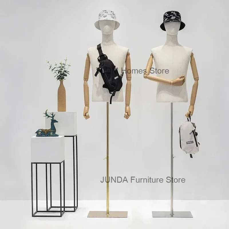 Mannequin Male Half-length Man - đánh giá và giá Baby Clothing Display Stand