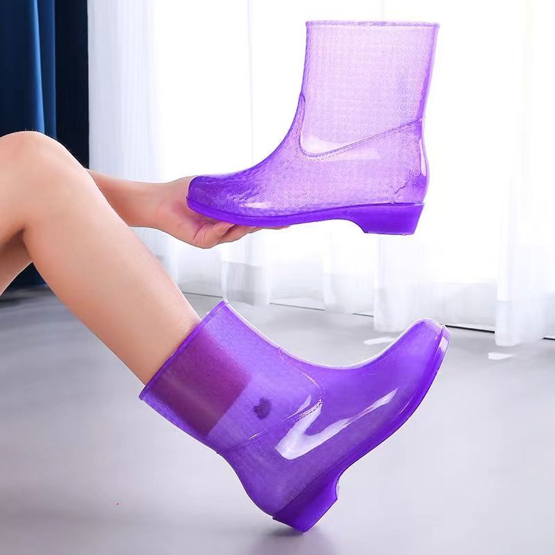 New Women's Rain Shoes Soft So - đánh giá và giá Soft Sole Booties