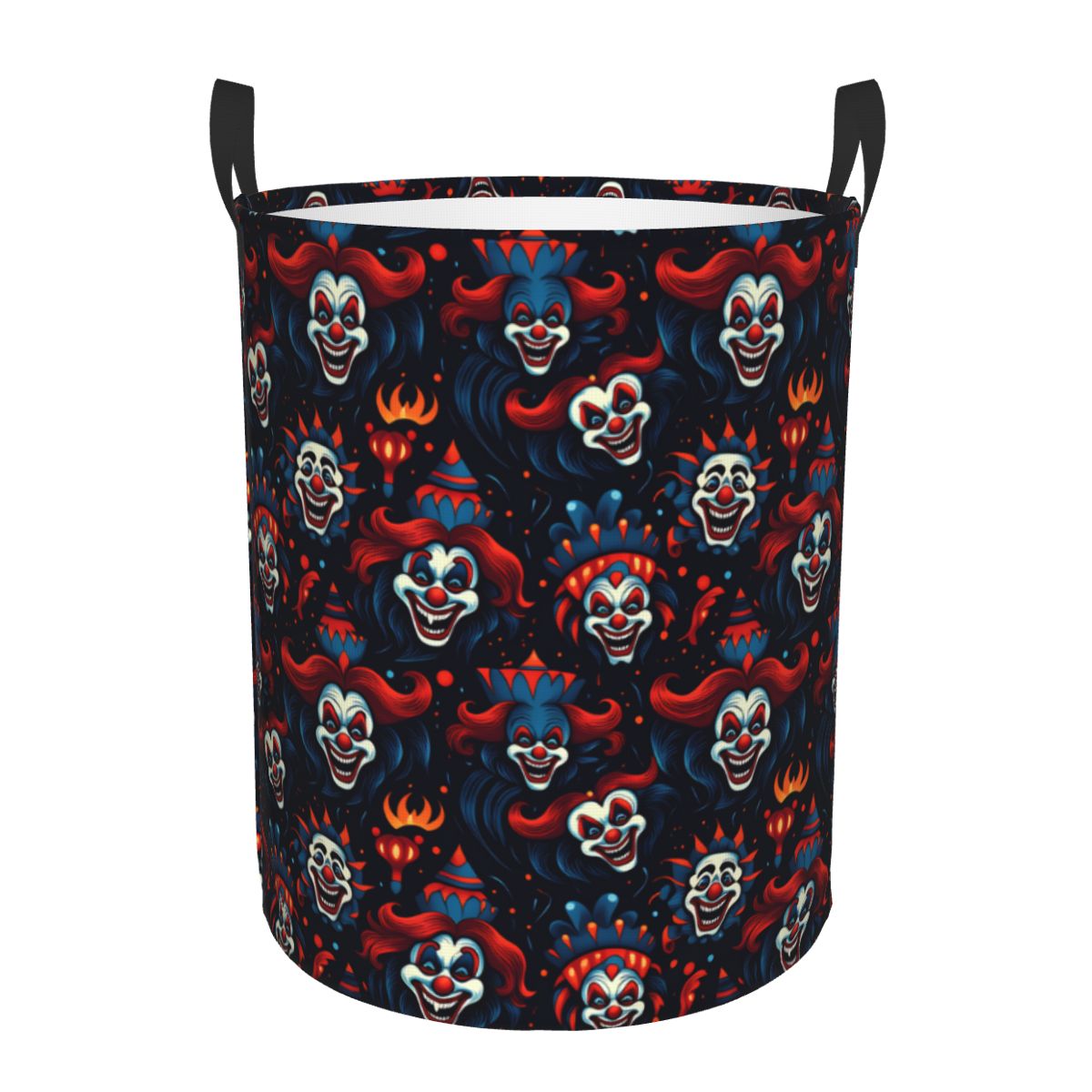 Halloween Red Blue Evil Clown  - đánh giá và giá Baby Clothing Hamper