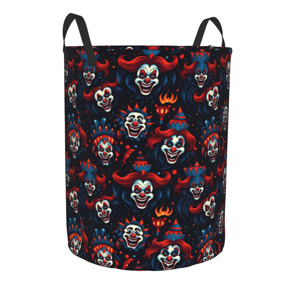 Halloween Red Blue Evil Clown  - đánh giá và giá Baby Clothing Hamper