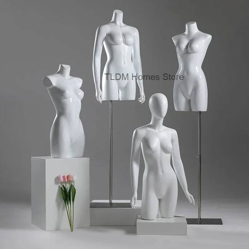 Half-length Underwear Mannequi - đánh giá và giá Baby Clothing Display Stand