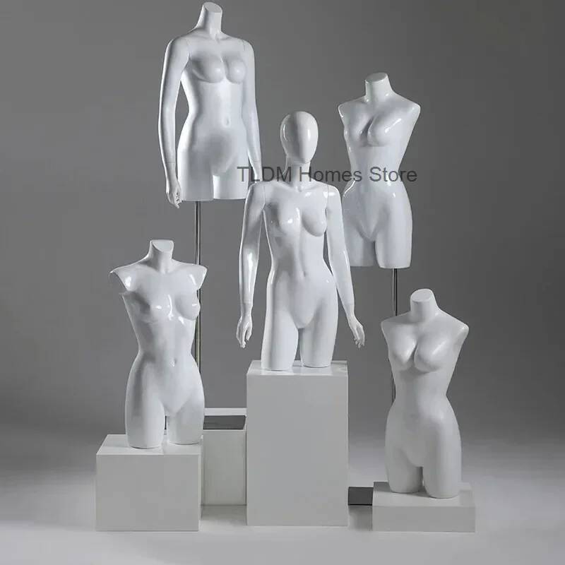 Half-length Underwear Mannequi - đánh giá và giá Baby Clothing Display Stand