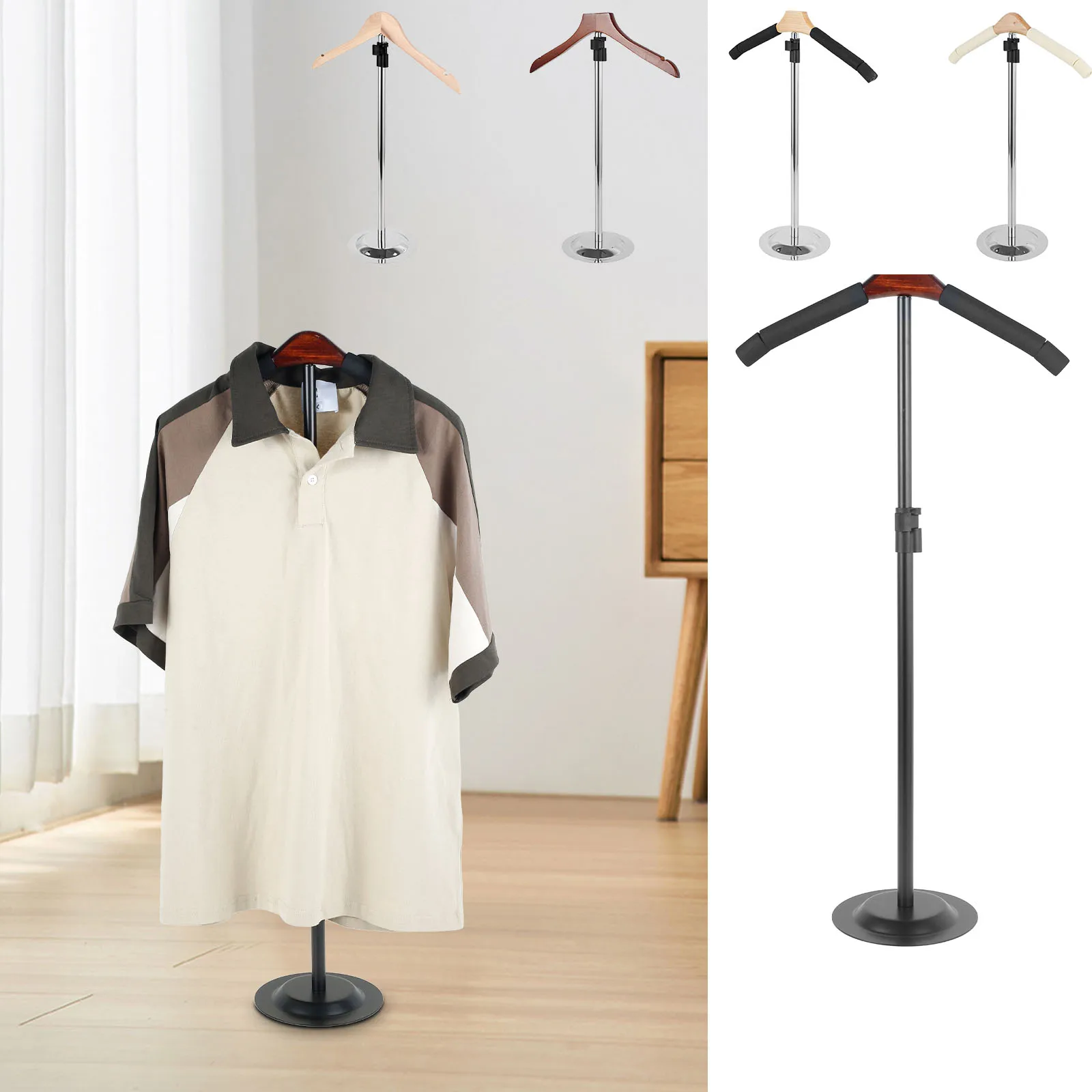 Height Adjustable T Shirt Disp - đánh giá và giá Baby Clothing Display Stand