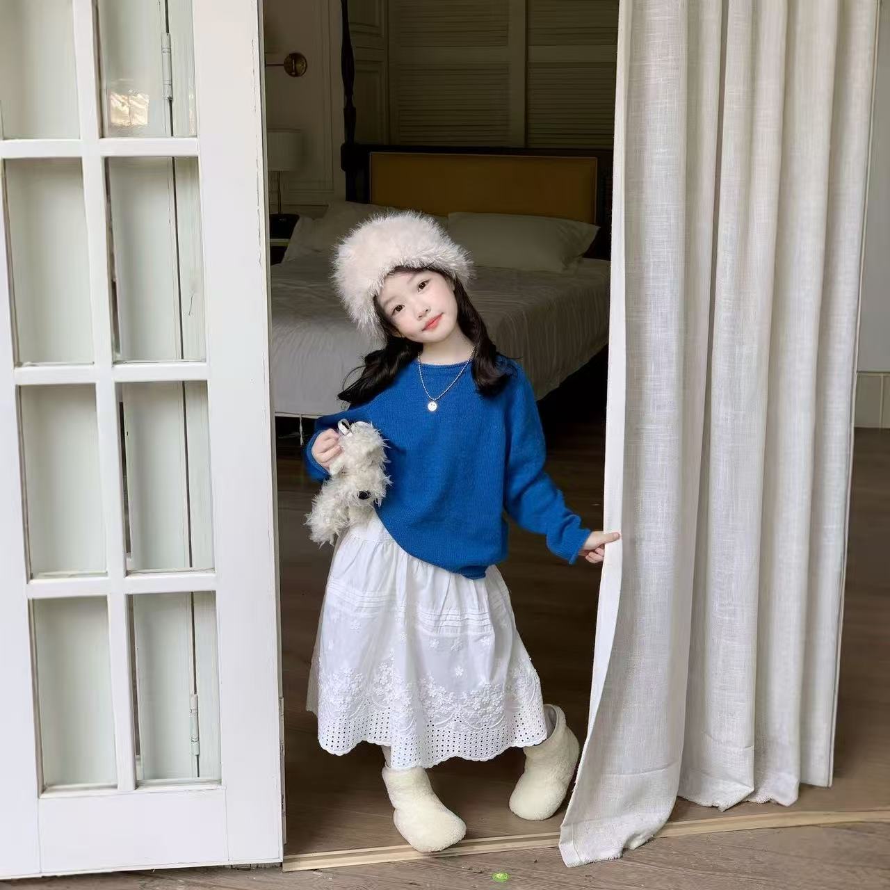 Spring Autumn Baby Girls Knitt - đánh giá và giá Baby Clothing Jumpers