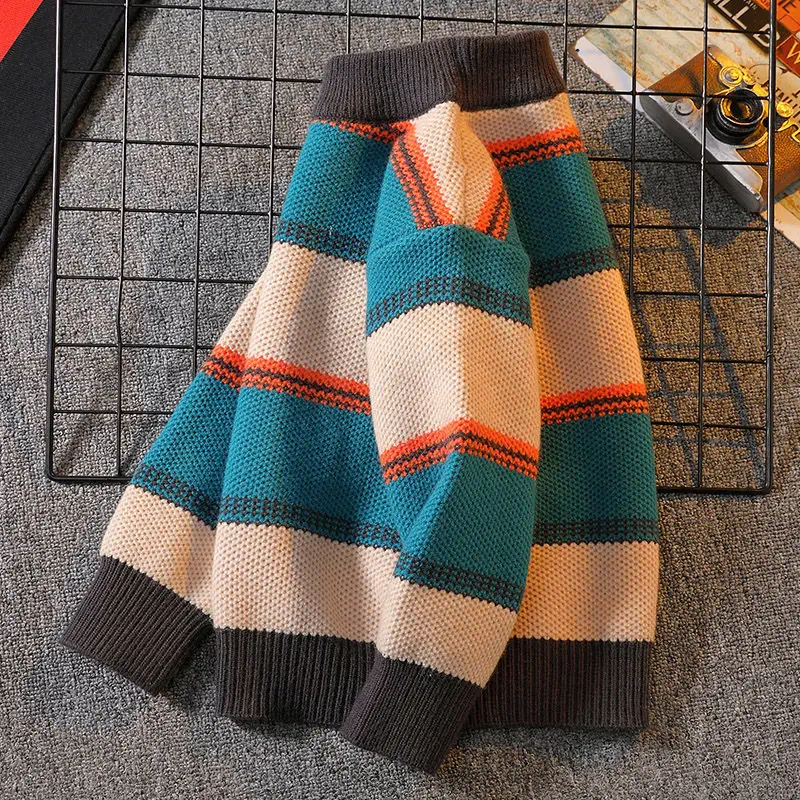 Boys Knitted Sweater New Winte - đánh giá và giá Baby Clothing Jumpers