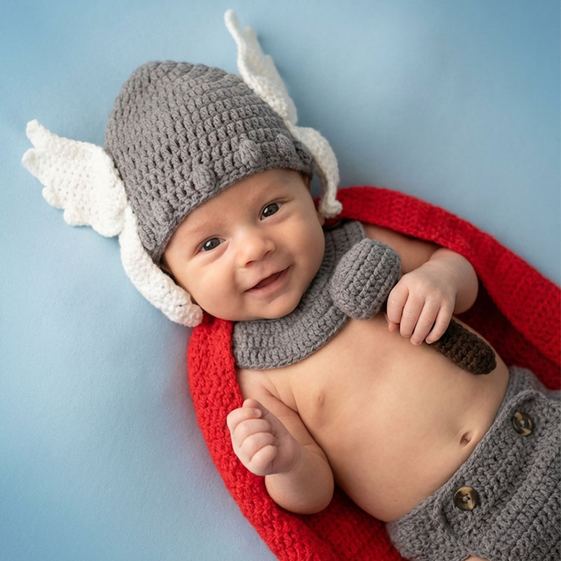 Newborn Photography Props Thor - đánh giá và giá Baby Clothing For Boys