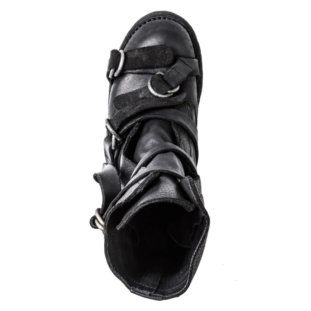 Men's Leather Motorcycle Boots - đánh giá và giá Soft Sole Booties
