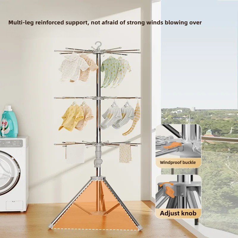 Baby Clothes Drying Rack-Folda - đánh giá và giá Baby Clothing Display Stand