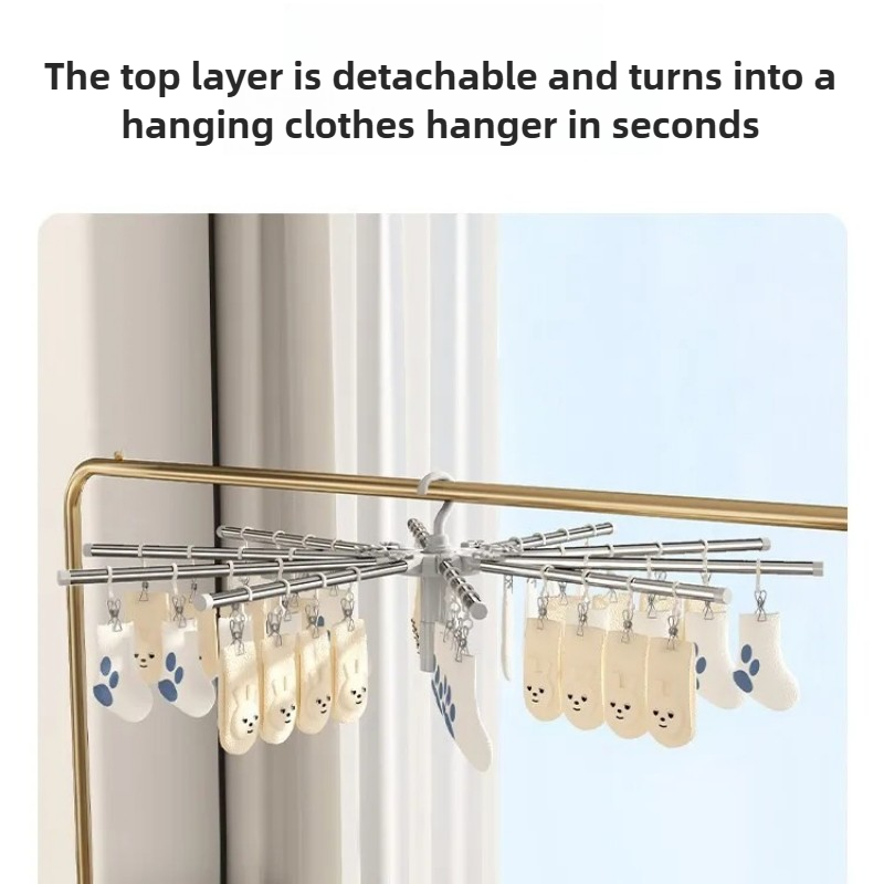 Baby Clothes Drying Rack-Folda - đánh giá và giá Baby Clothing Display Stand